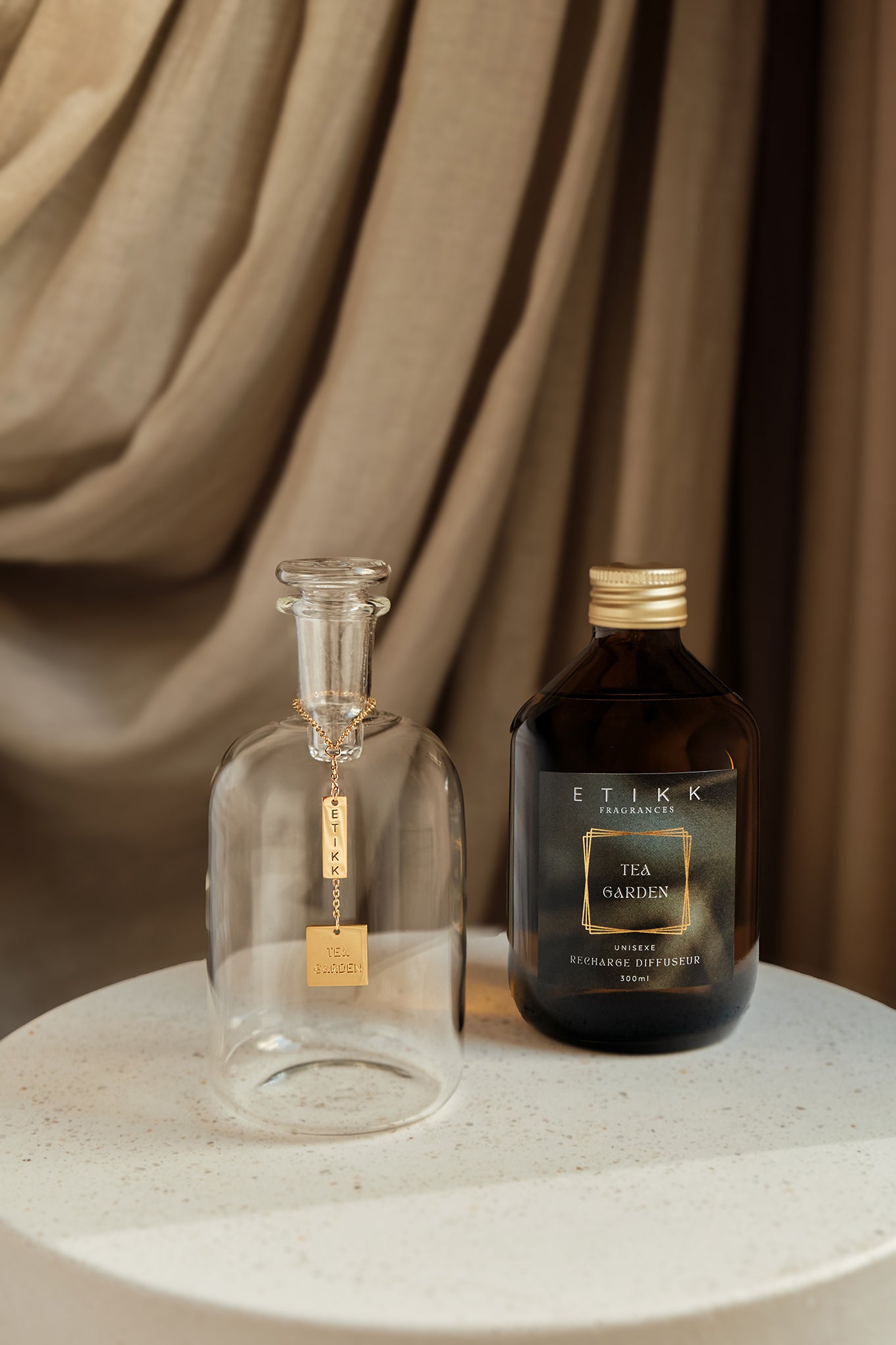 DIFFUSEUR "JARDIN DE THÉ" Verre Soufflé 300 ml